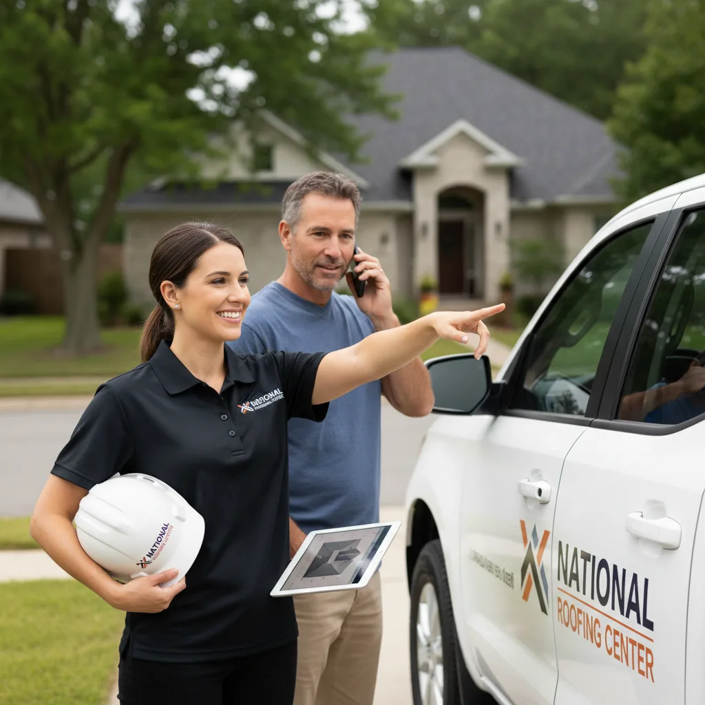 National Roofing Center customer support in Plum